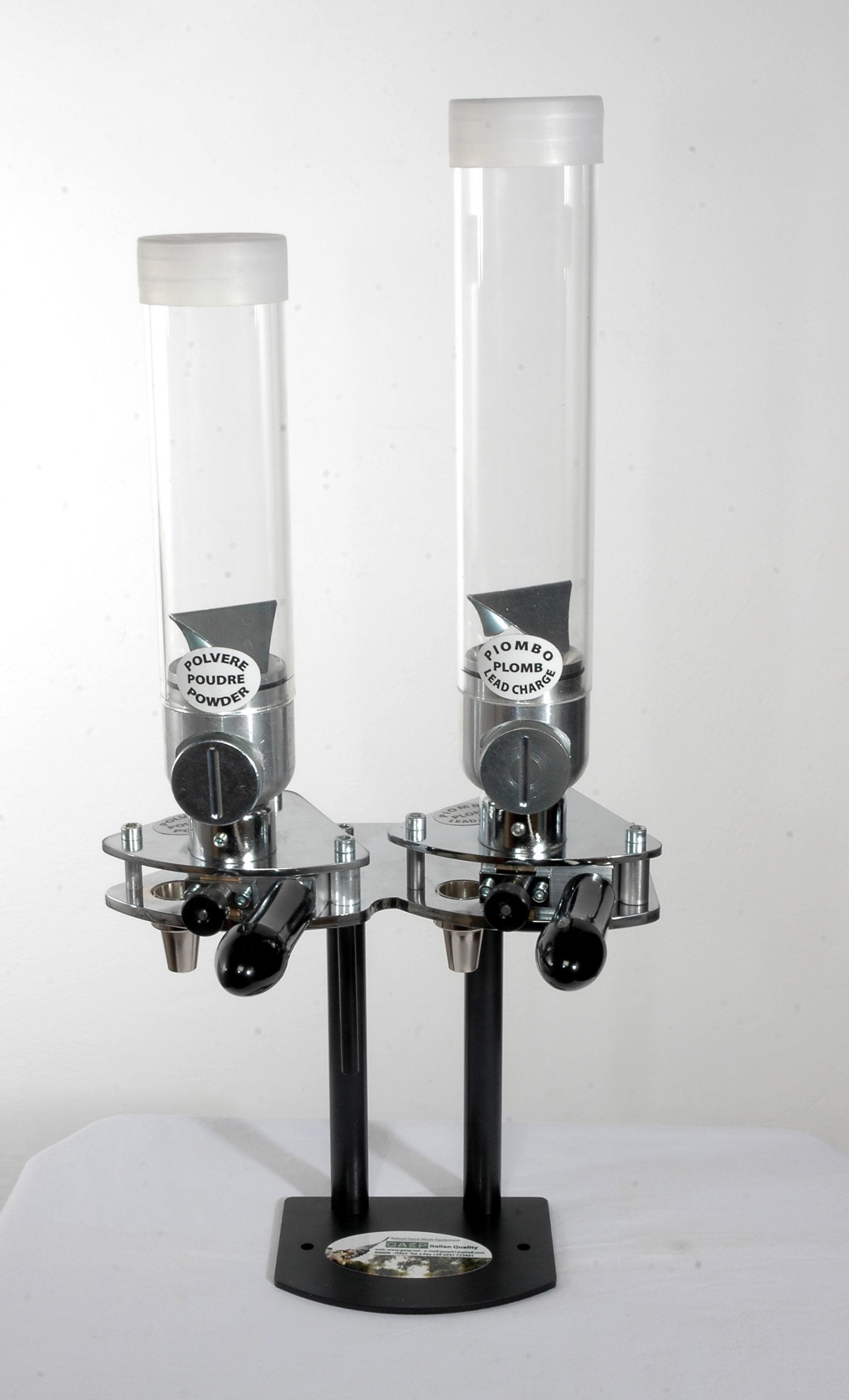 GAEP DOUBLE POWDER AND LEAD DOSING UNIT – Gaep Reloading